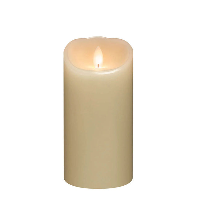 LED Wax Pillar Candles