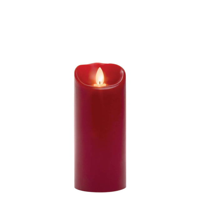 LED Wax Pillar Candles