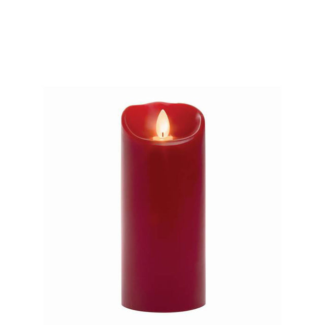 LED Wax Pillar Candles