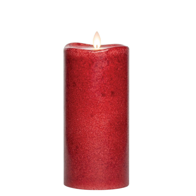 LED Wax Pillar Candles