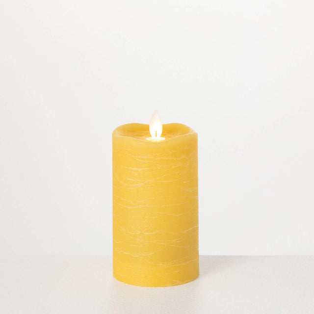 LED Wax Pillar Candles