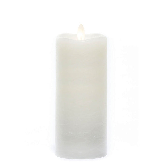 LED Wax Pillar Candles