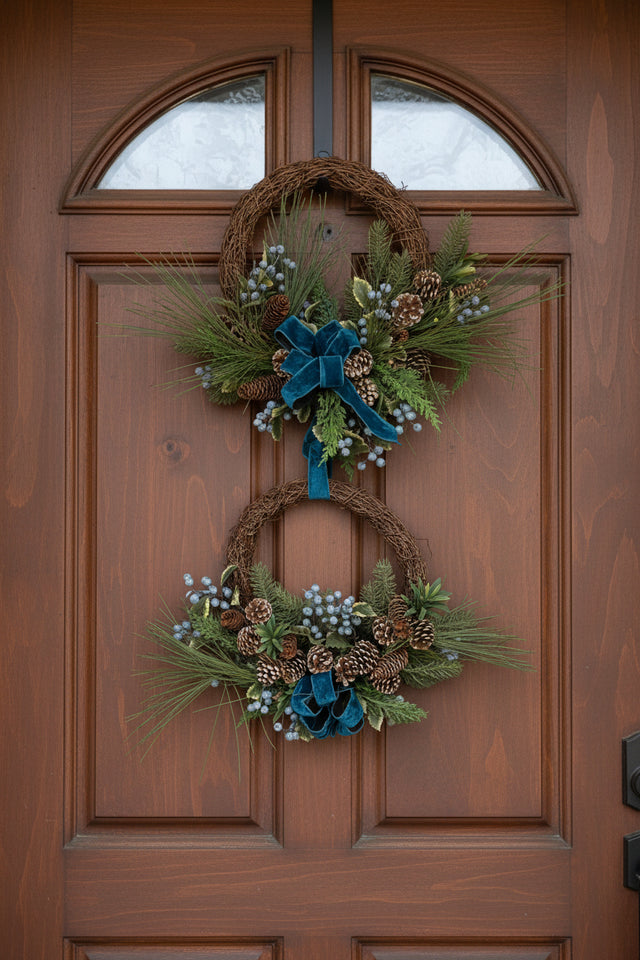 40" Doubled Blueberry Bliss Wreath