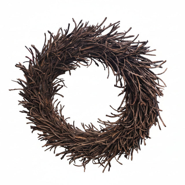23.75" x 3.5" Brown Thick Split Wreath