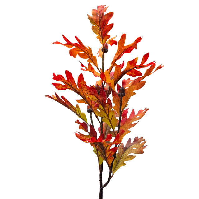 36" Oak Leaf & Acorn Spray