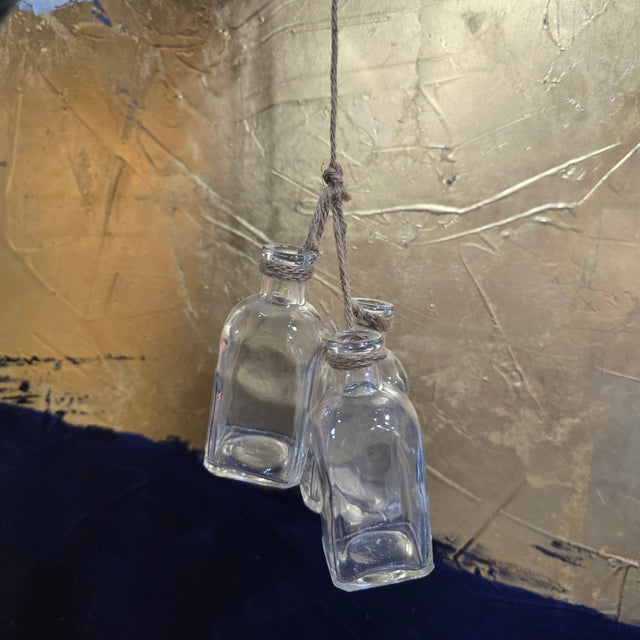 Hanging Flower bottles | Set of 3