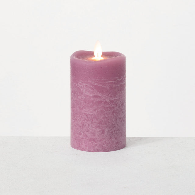 LED Wax Pillar Candles