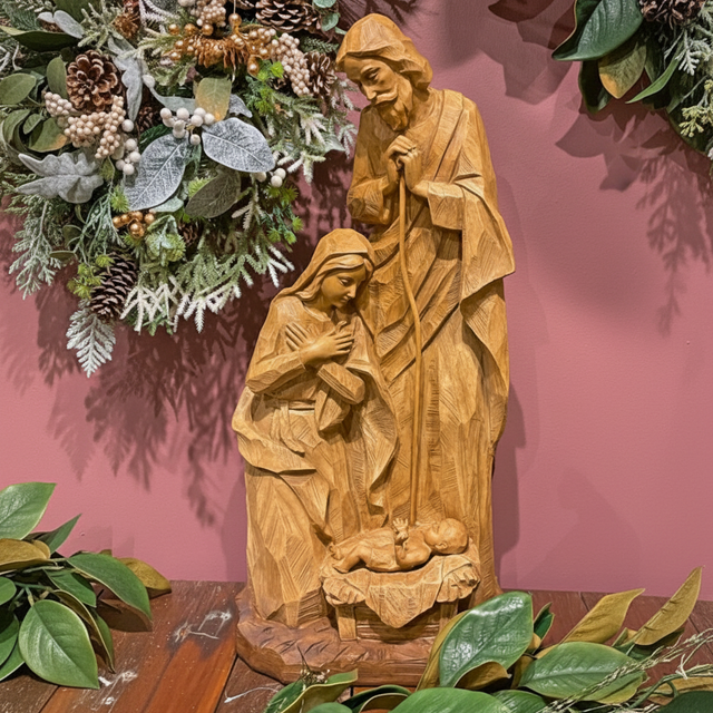 Holy Family Nativity Scene | 27"