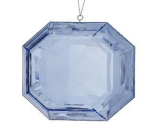 Light Blue Precious Gem Ornament