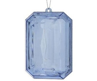 Light Blue Precious Gem Ornament