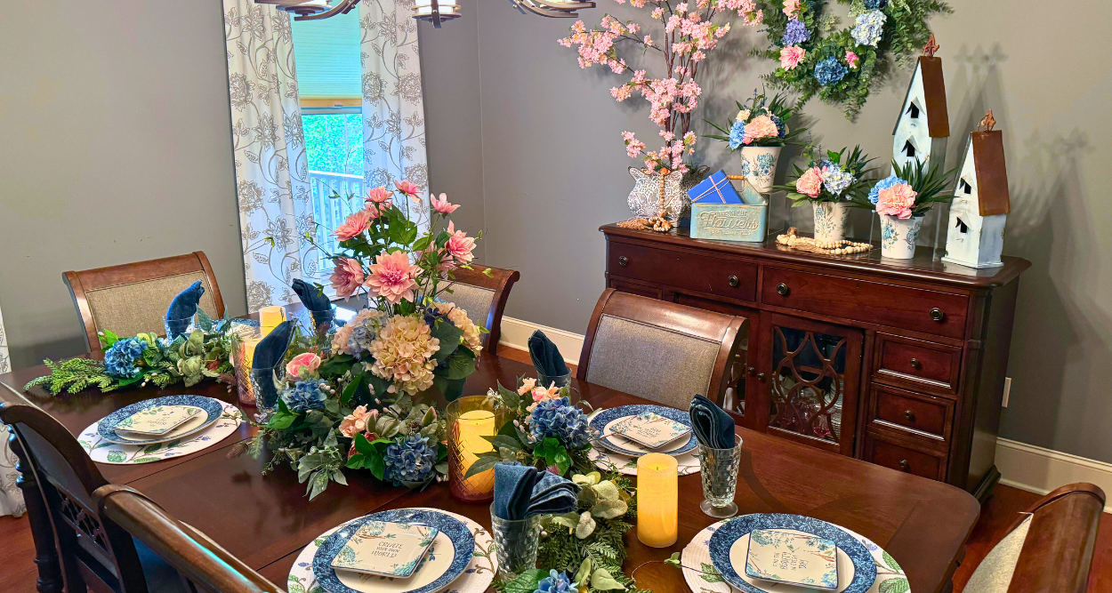 Mother's Day Table Decor