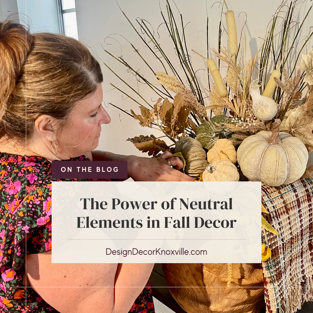 The Power of Neutral Elements in Fall Decor