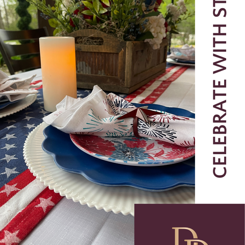 4th of July Patriotic Tableware