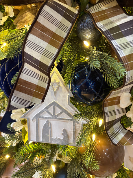 2026 Christmas Tree Design:  The Shepherd's Hearth | Nativity