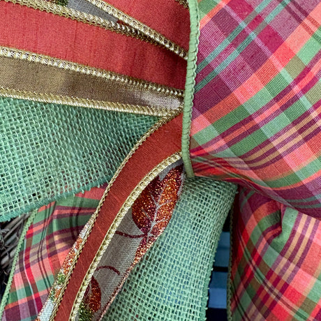 Fall Ribbon for Bows & Decor