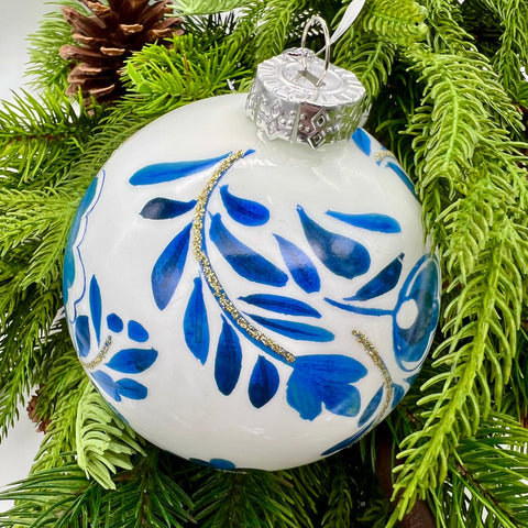 Chinoiserie Christmas Ornaments