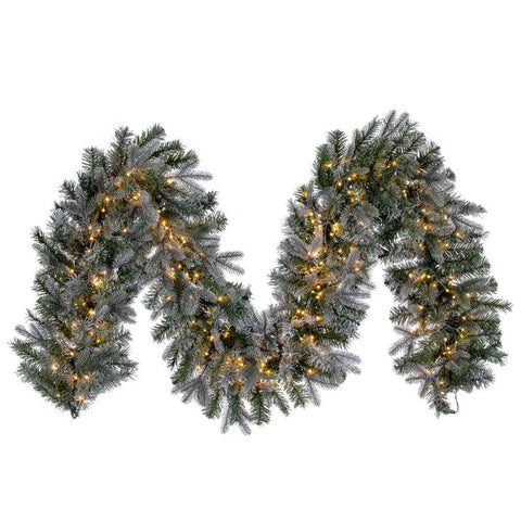 Pre-Lit Artificial Christmas Garlands