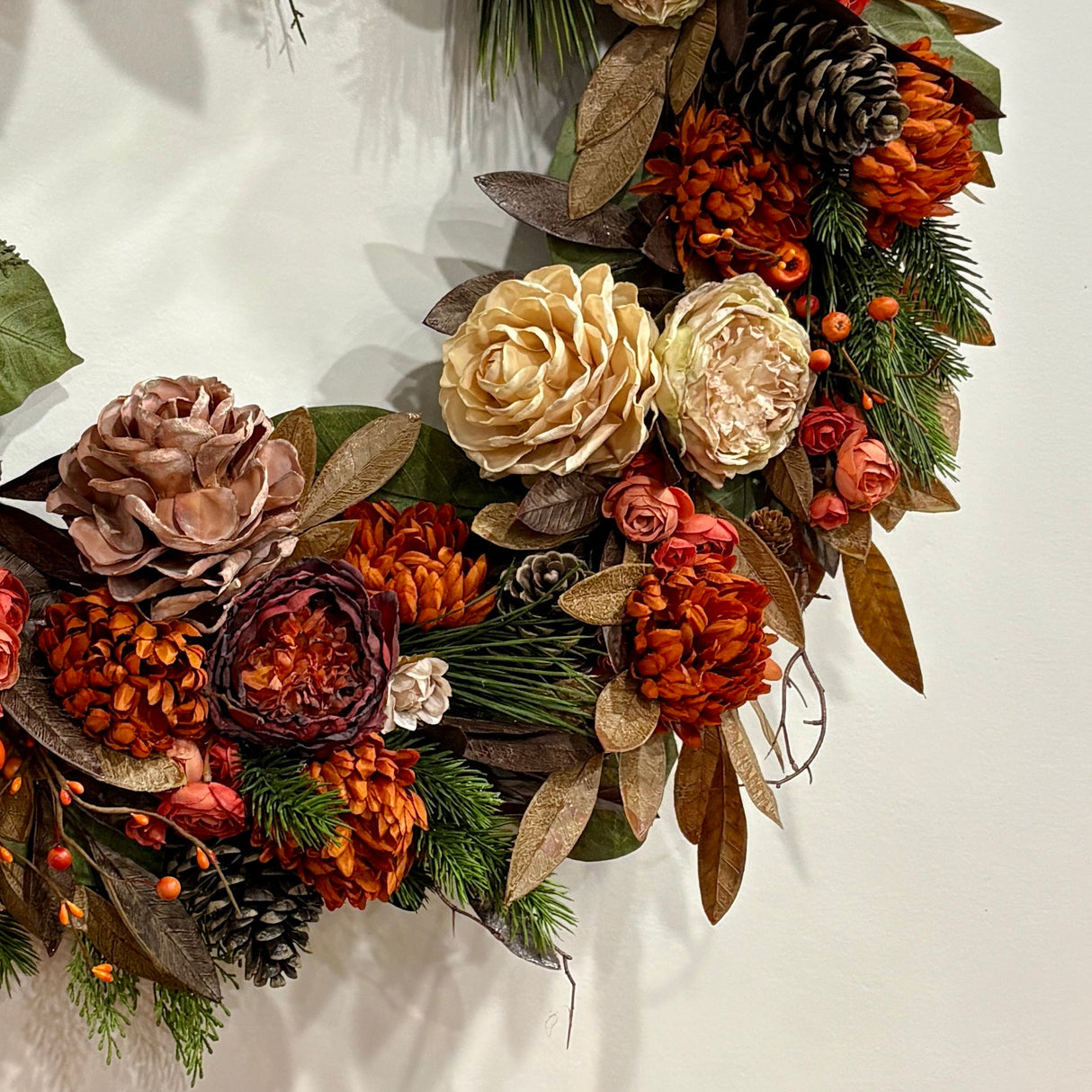 24" Harvest Gratitude Custom Fall Wreath