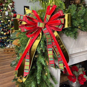20" Highland Holiday Designer Bow