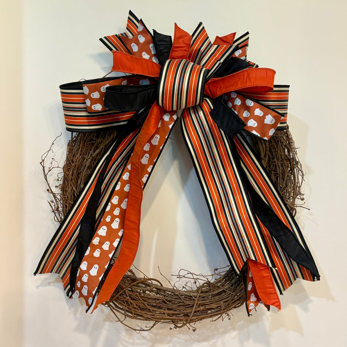 20" Vintage Boo Parade Custom Halloween Bow