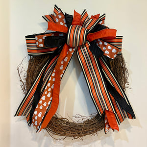 20" Vintage Boo Parade Custom Halloween Bow