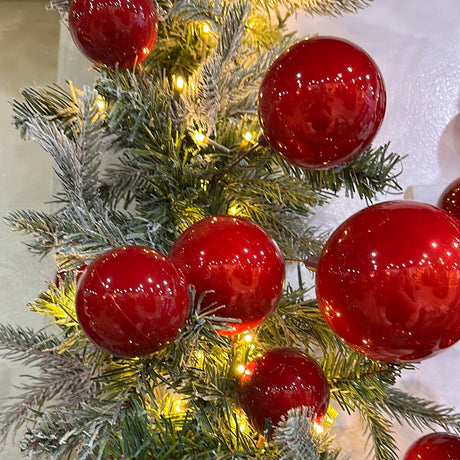 Frosted Christmas Garland, additional view