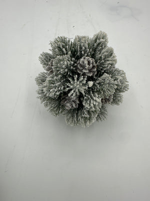 5.5” Snow | Pine Cone | Ball