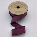 1.5" x 10yd Heathered Felt Ribbon – Sienna or Plum