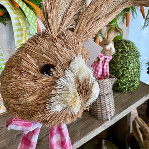 23" Bunny Head with Bow