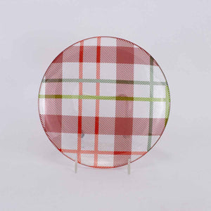 Mansfield Plaid Plate | 8" & 12.2"