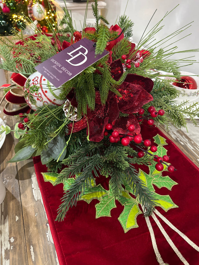 "Home for the Holidays" Signature Christmas Table piece