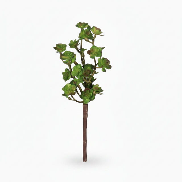 9"-11" green succulent picks