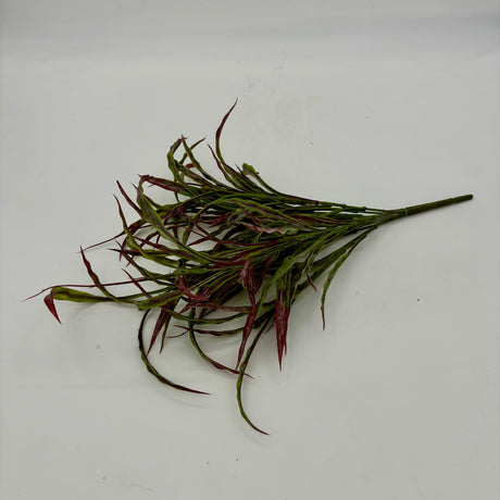 16 inch Red/Green Flat Grass Bush