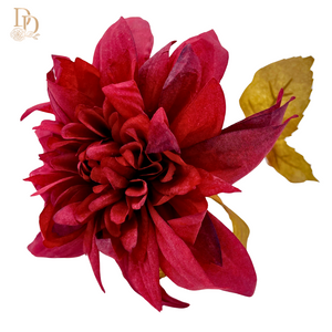 29" Burgundy Dahlia Stem