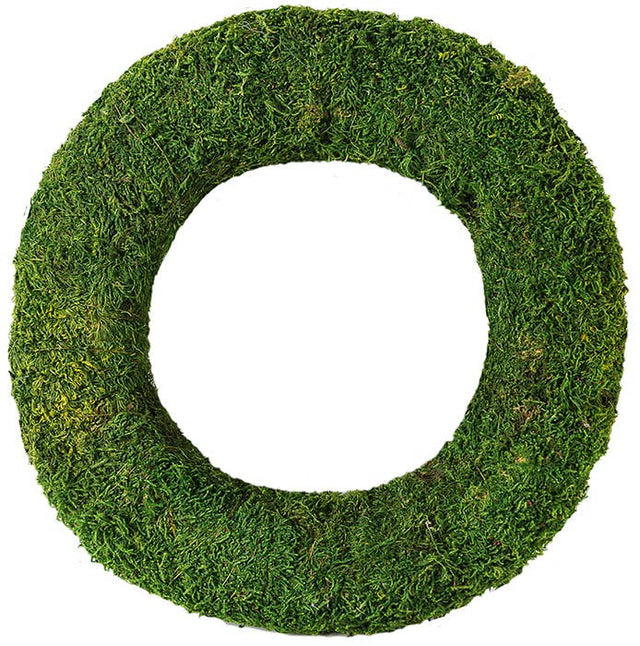 18" Natural Moss Wreath