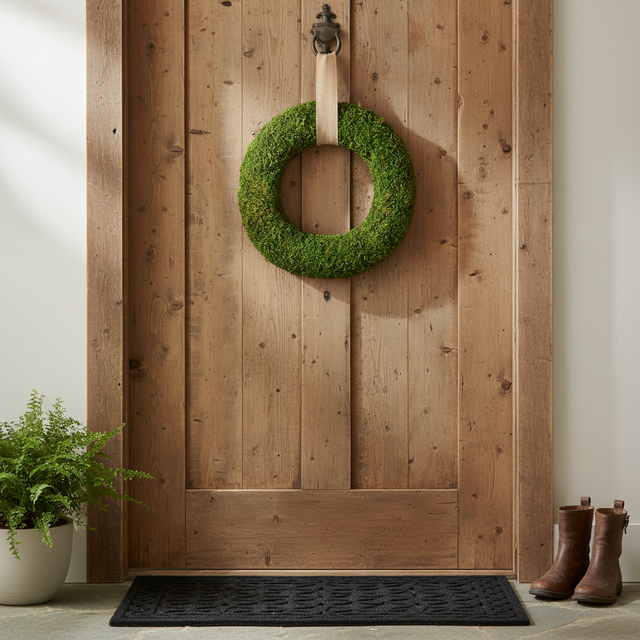 18" Natural Moss Wreath