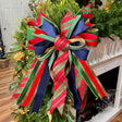 20in Berkshire Plaid Christmas Designer Bow