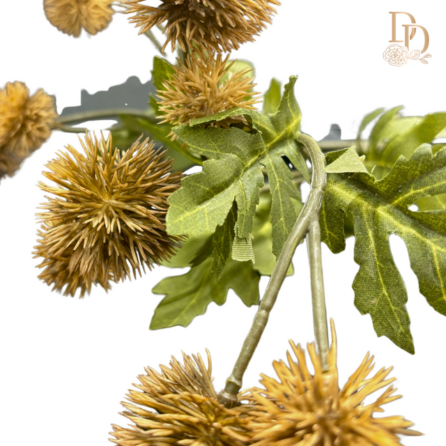 22" Brown Pom Pom Stem