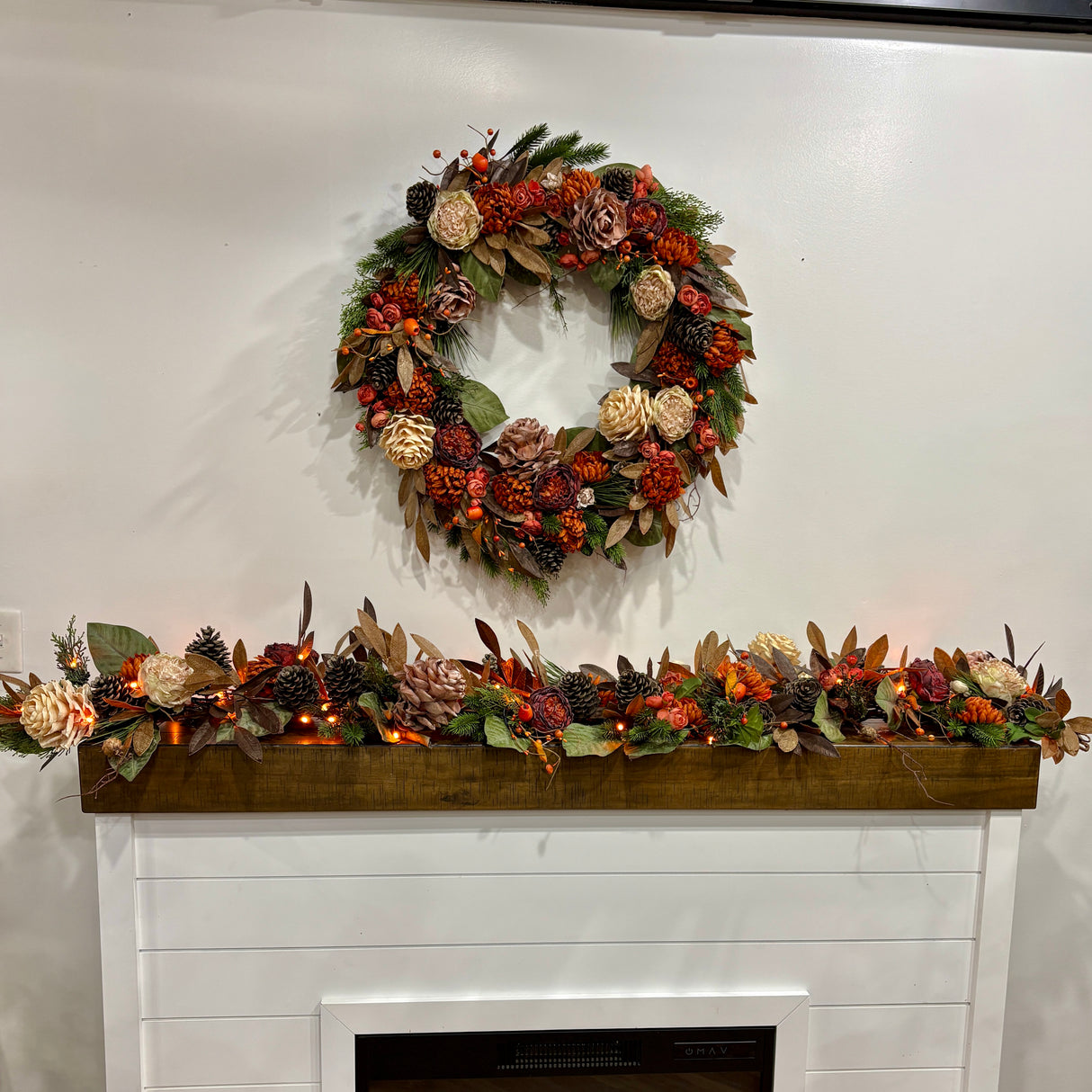 24" Harvest Gratitude Custom Fall Wreath