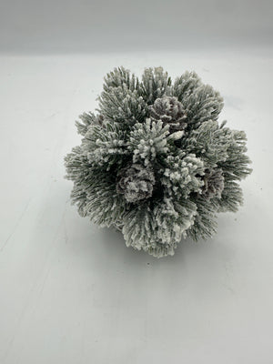 5.5” Snow | Pine Cone | Ball