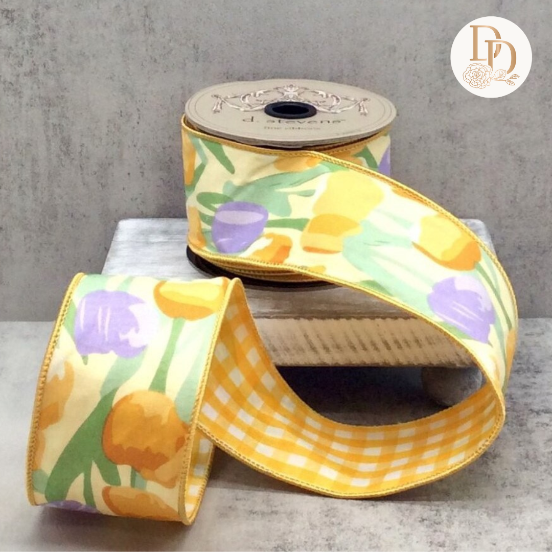 Spring Looking Ribbon Spring & Summer Ribbon | High Quality Designer Wired Ribbon– Design ...