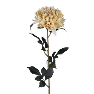 27" Dahlia Spray Cream | Orange