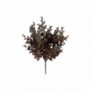 13.5" Eucalyptus Bush | Dark Rust, Orange/Green, and Green/Brown
