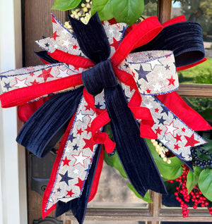 24" Custom Berry Patriotic Wreath