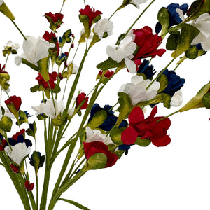 23" Wild Summer Blossom Bundle | Patriotic