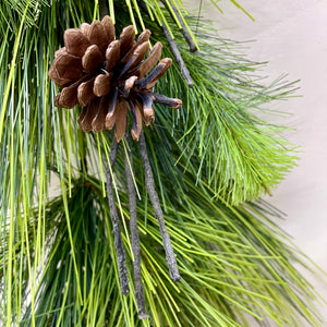6' x 15" Boulder Pine Garland