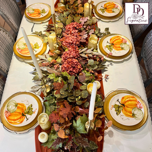 8.5" Pumpkin Harvest Salad Plate