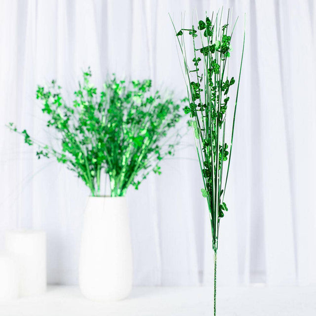19" Hologram Shamrock Spray