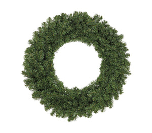 30" Green Balsam Pine Wreath with 260 Tips