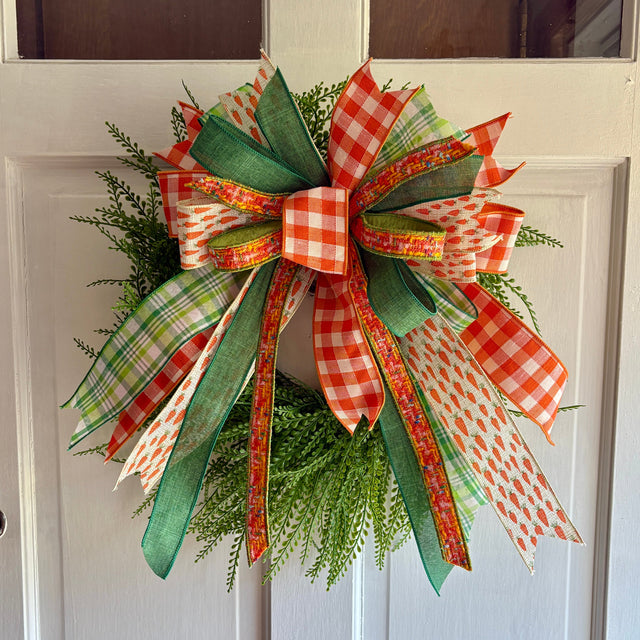 18" UV-Proof Bead Grass Spring Wreath